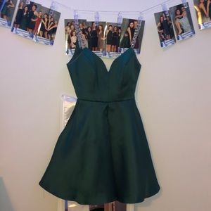 Green Homecoming Dress